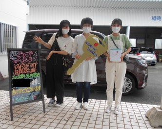 ソリオ納車おめでとうございます☆